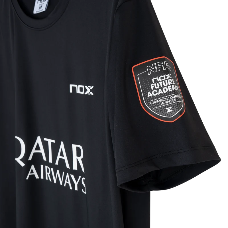 Nox Men's Agustin Tapia AT10 Sponsor T-Shirt Black