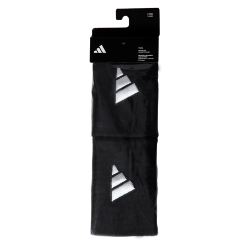 Muñequeras ADIDAS L Negro/Blanco X2 ALE GALAN