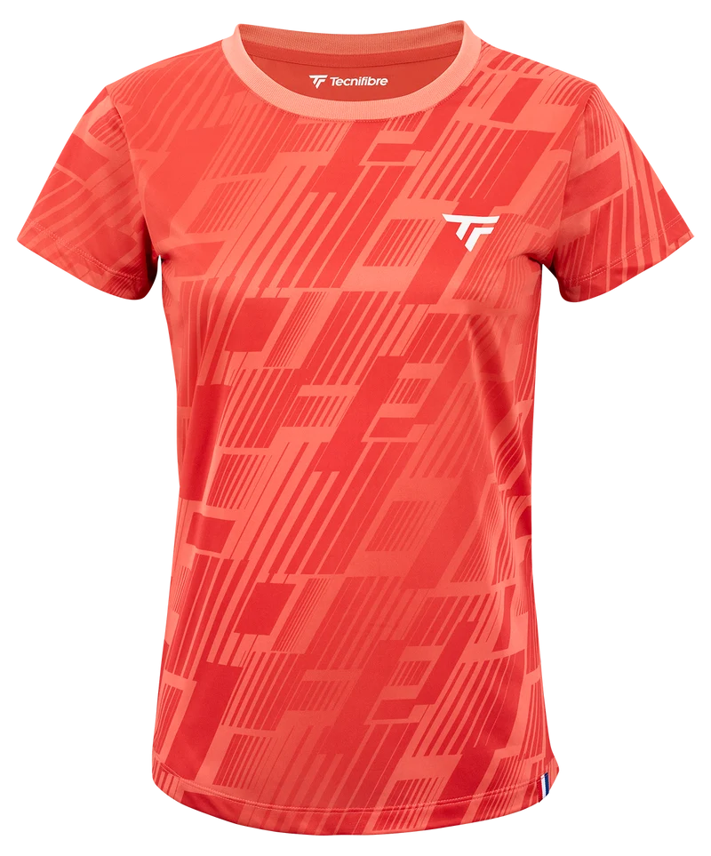 Tecnifibre Women's X-Loop Tee 2025 Coral