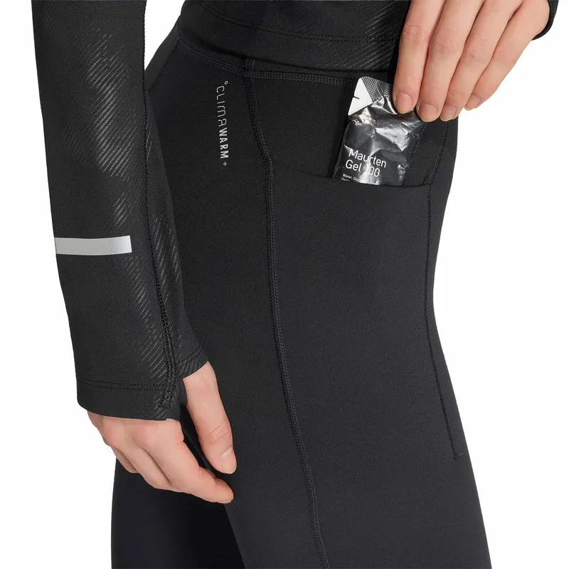 adi365 Climawarm+ Lauftight Damen - schwarz