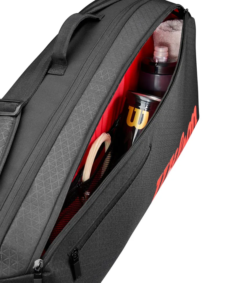 Wilson Clash V3 3 Racket Bag Black