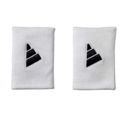 Muñequeras ADIDAS L Blanco/Negro X2 ALE GALAN