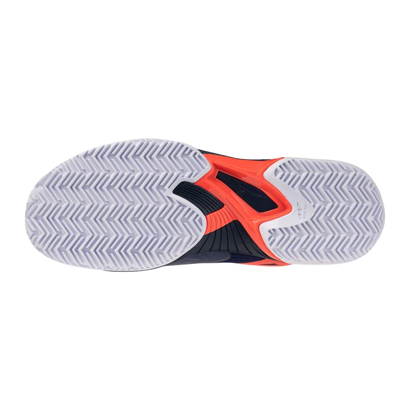 Wave Exceed Court Sandplatzschuh Herren - dunkelblau, orange