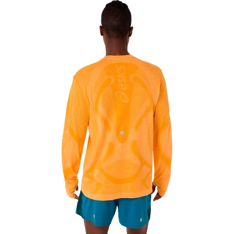 Road Seamless Laufshirt Herren - gelb
