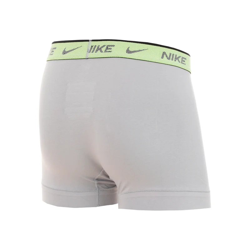 Essential Cotton Stretch Trunk Boxer Short 3er Pack Herren - silber