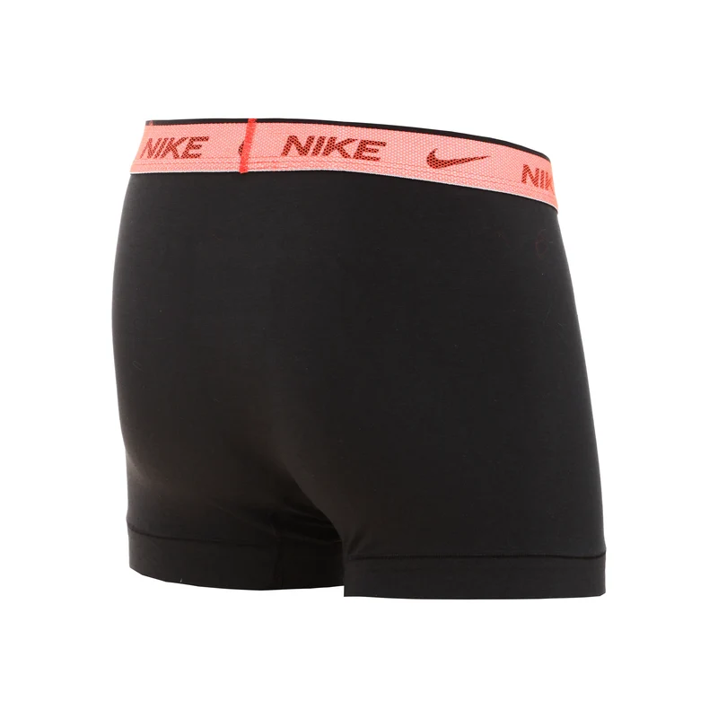 Essential Cotton Stretch Trunk Boxer Short 3er Pack Herren - silber