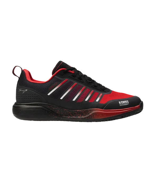 Zapatillas K-Swiss Ultra Court Padel Black/Red Sanyo