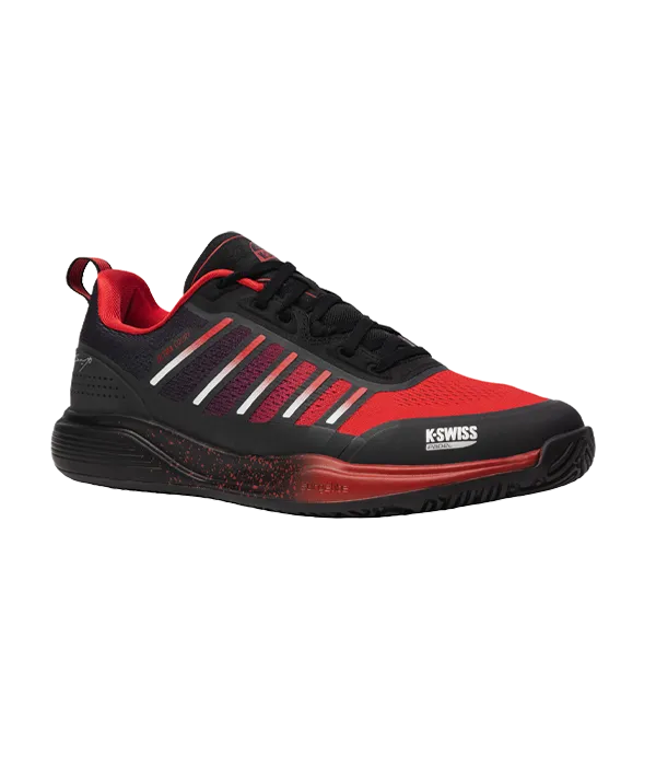 Zapatillas K-Swiss Ultra Court Padel Black/Red Sanyo