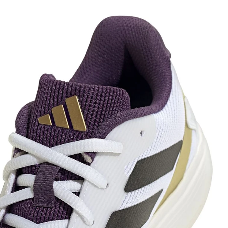 Adidas Junior Ubersonic Tennis Shoes FW25 White Plum