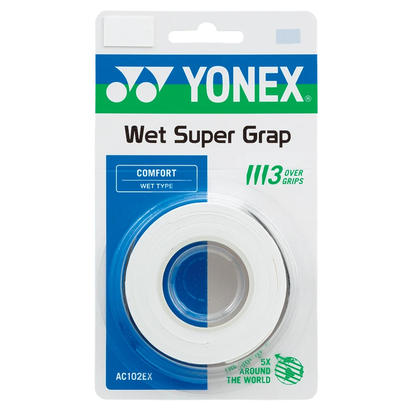 Yonex AC102EX Super Grap Overgrips - 3 Pack