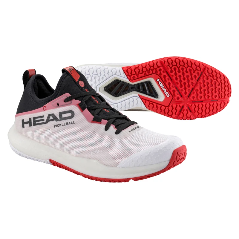 HEAD Men's Motion Pro Pickleball Shoes White Red