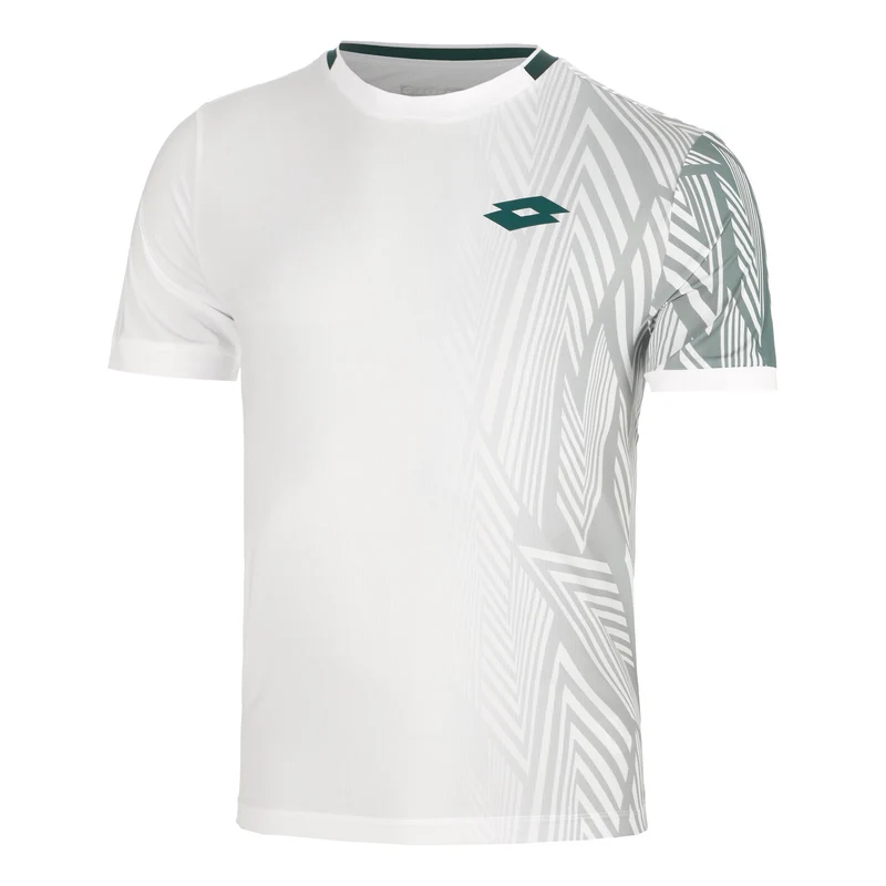 Tech VI T-Shirt Herren - weiß, petrol