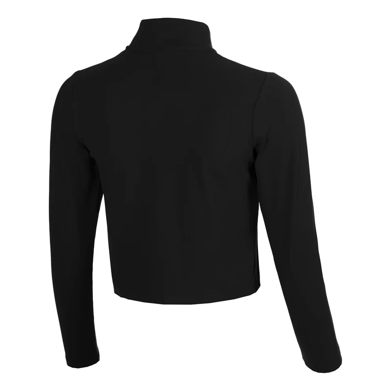 Motion 1/2 Zip Longsleeve Damen - schwarz, weiß
