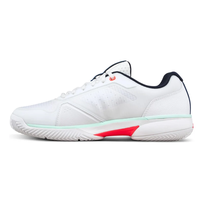 Rush Lite 5 Sandplatzschuh Herren-weiß, türkis