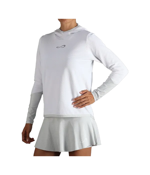 Sudadera Endless Breath Line White/Silver