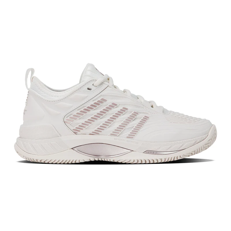 Hypercourt Supreme 2 Sandplatzschuh Damen - weiß, rosa