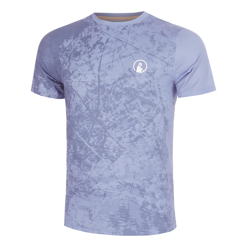 Glow Receiver Scrubbled T-Shirt Herren - blau