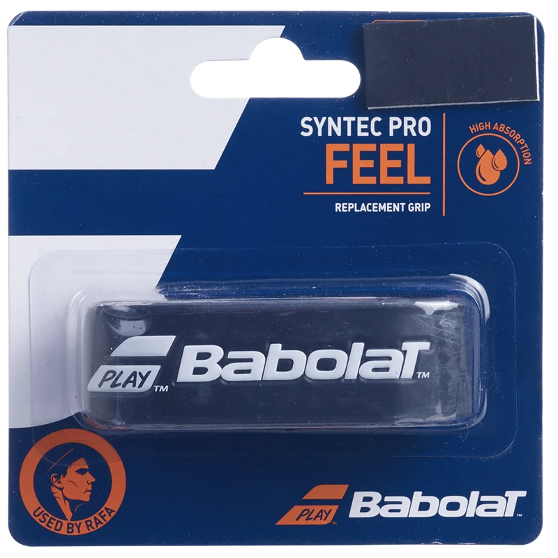 Babolat Syntec Pro Feel Replacement Grip - Black White