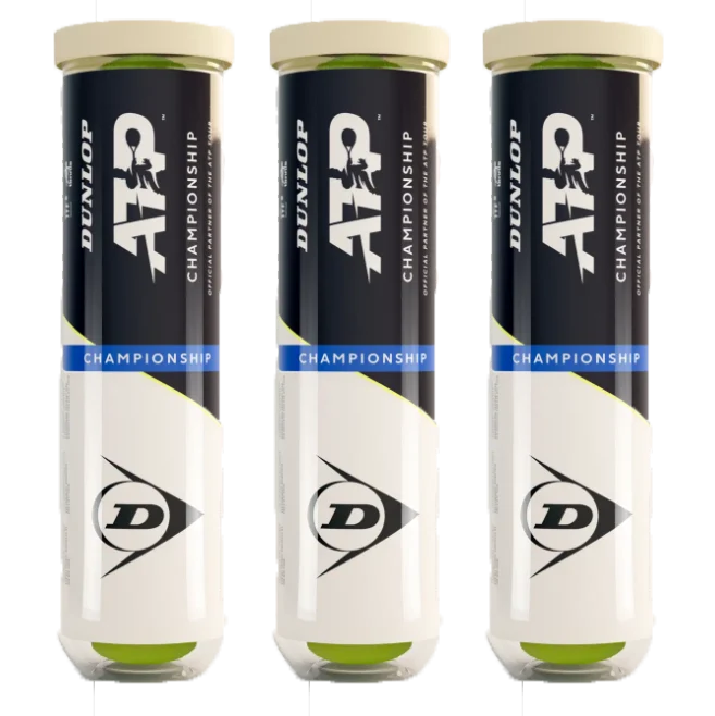 Dunlop ATP Championship Tennis Balls 1 Dozen