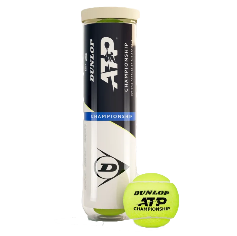 Dunlop ATP Championship Tennis Balls 4 Ball Can