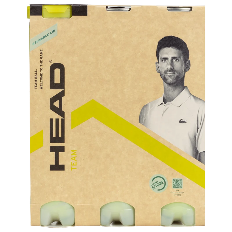 HEAD Team Tennis Balls - 1 Dozen