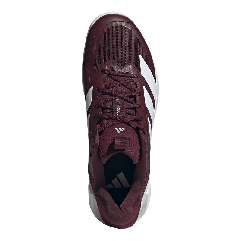 adizero Ubersonic 5 Sandplatzschuh Herren - weinrot, silber