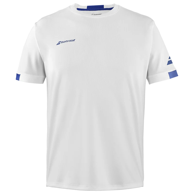 Babolat Men's Play Crew Neck Tee White