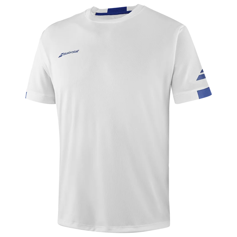 Babolat Men's Play Crew Neck Tee White