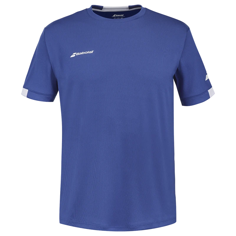 Babolat Men's Play Crew Neck Tee Sodalite Blue