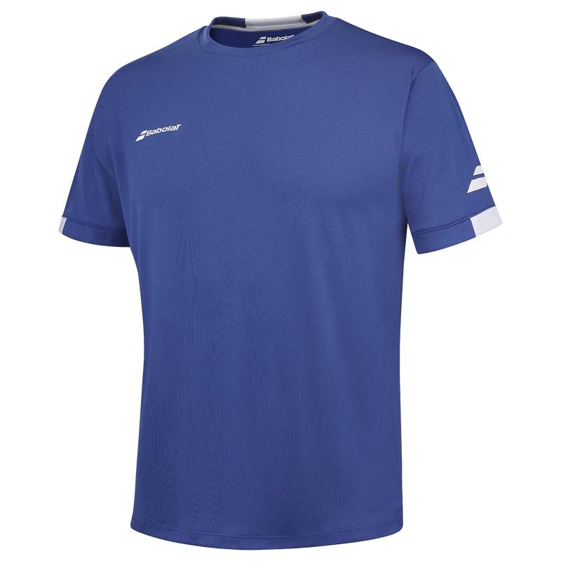 Babolat Men's Play Crew Neck Tee Sodalite Blue