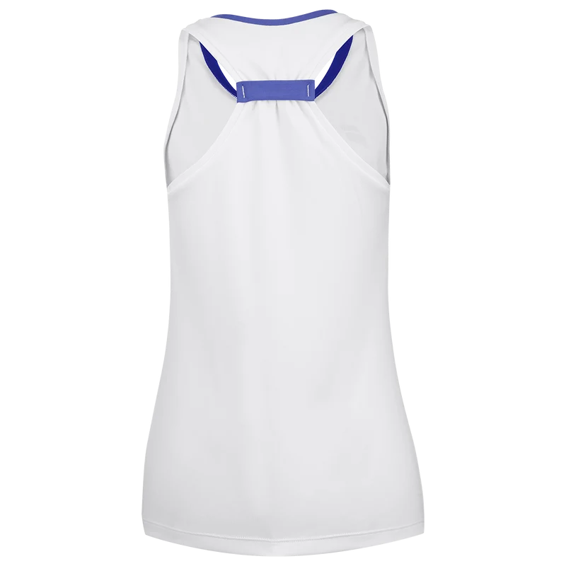 Babolat Women's Play Tank Top White Blue