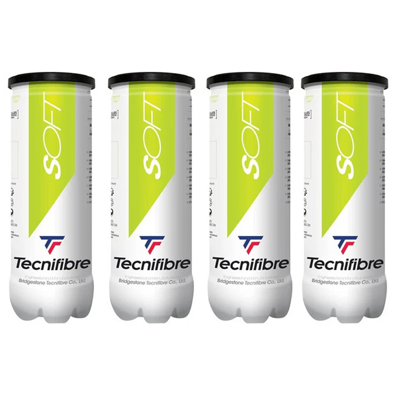 Tecnifibre Green Soft Stage 1 Junior Tennis Balls Dozen