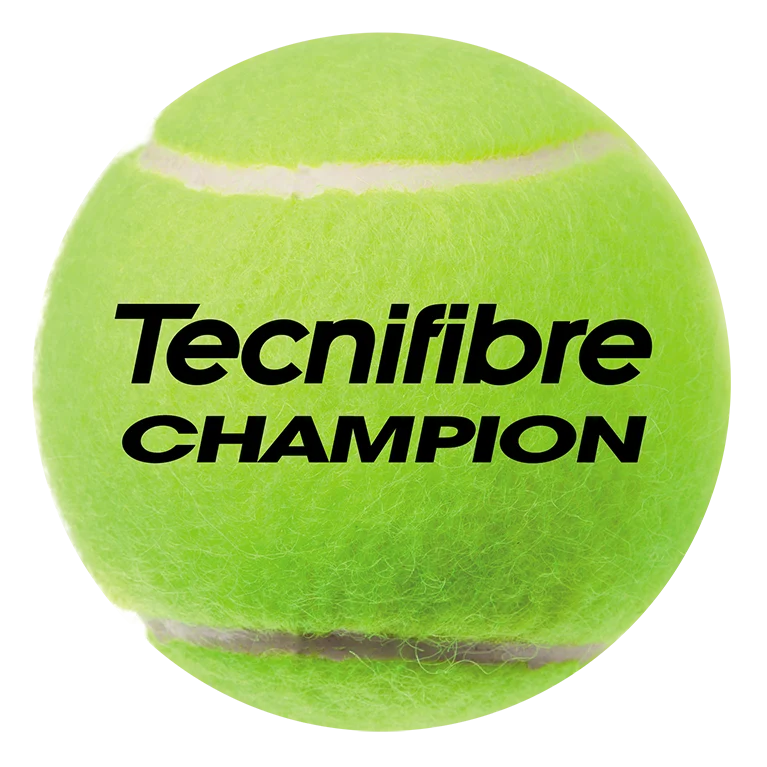 Tecnifibre Champion Tennis Ball - 4 Ball Tube