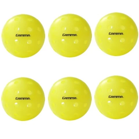 Gamma Photon Pickleball Outdoor Ball - 6 Pack
