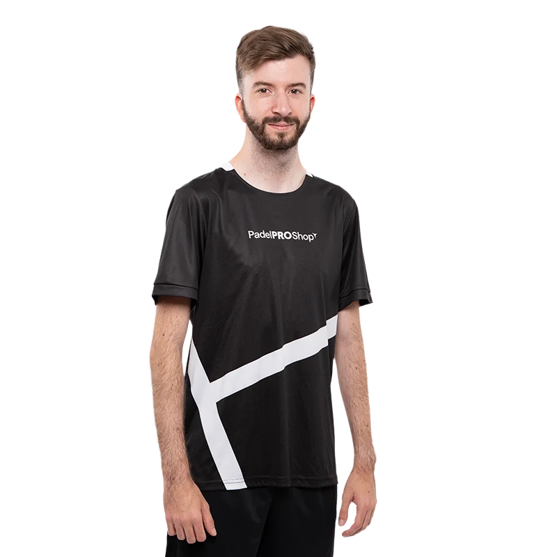 Camiseta PadelPROShop Pista Negra