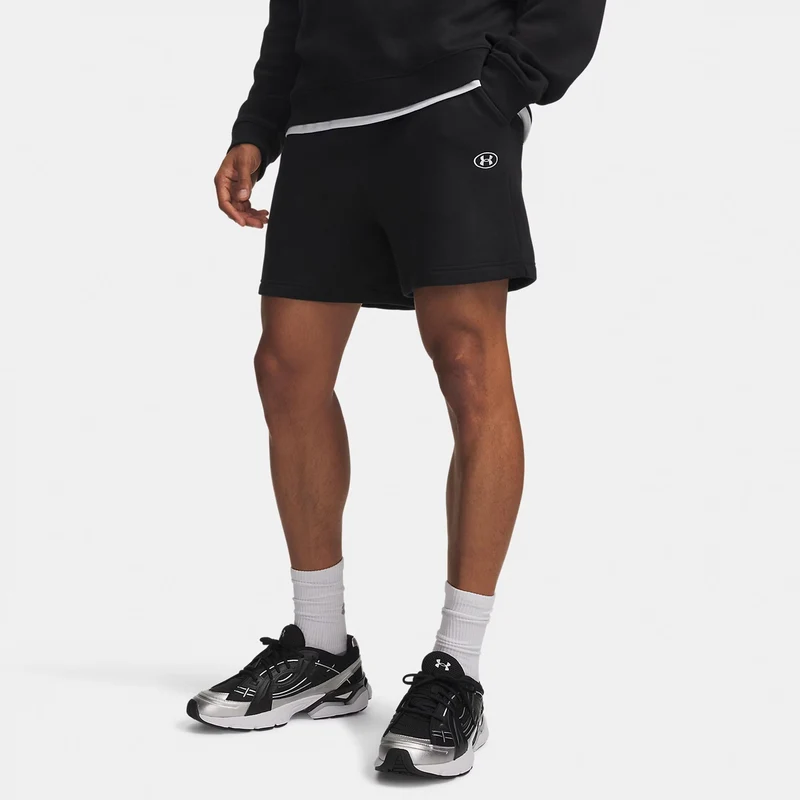 Rival Fleece Shorts Herren - schwarz, weiß