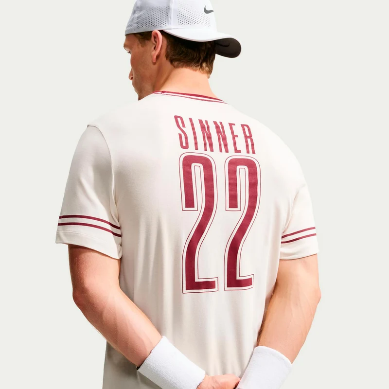 Court T-Shirt Herren - creme