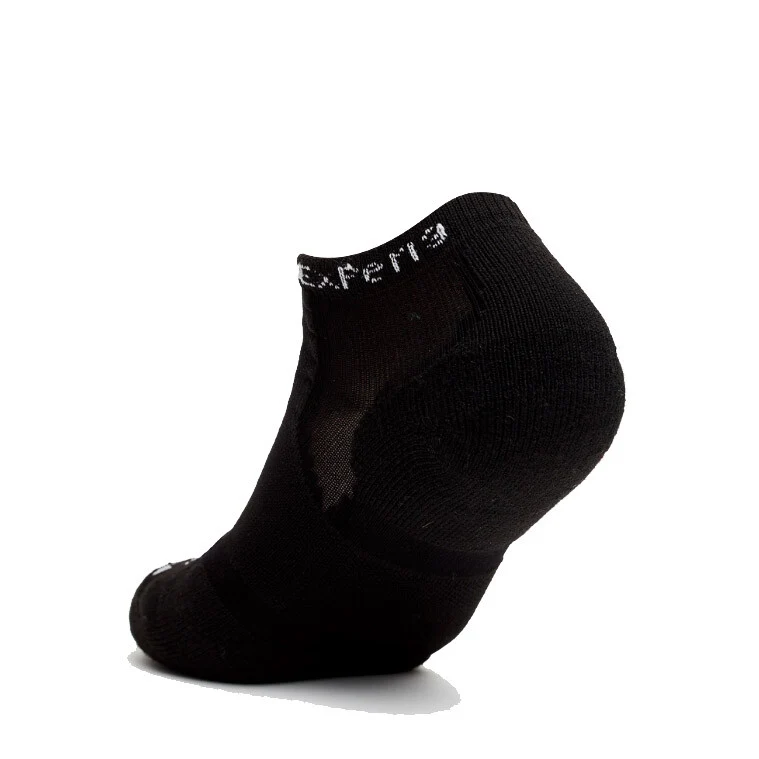 Thorlo Experia TECHFIT Light Cushion Low-Cut Socks Black On Black
