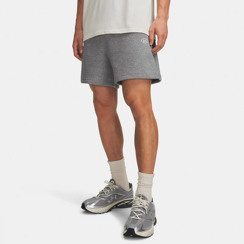 Rival Fleece Shorts Herren - grau, weiß