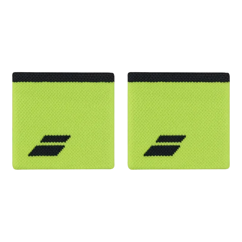 Muñequeras Babolat Amarillo/Gris (Pack x2)