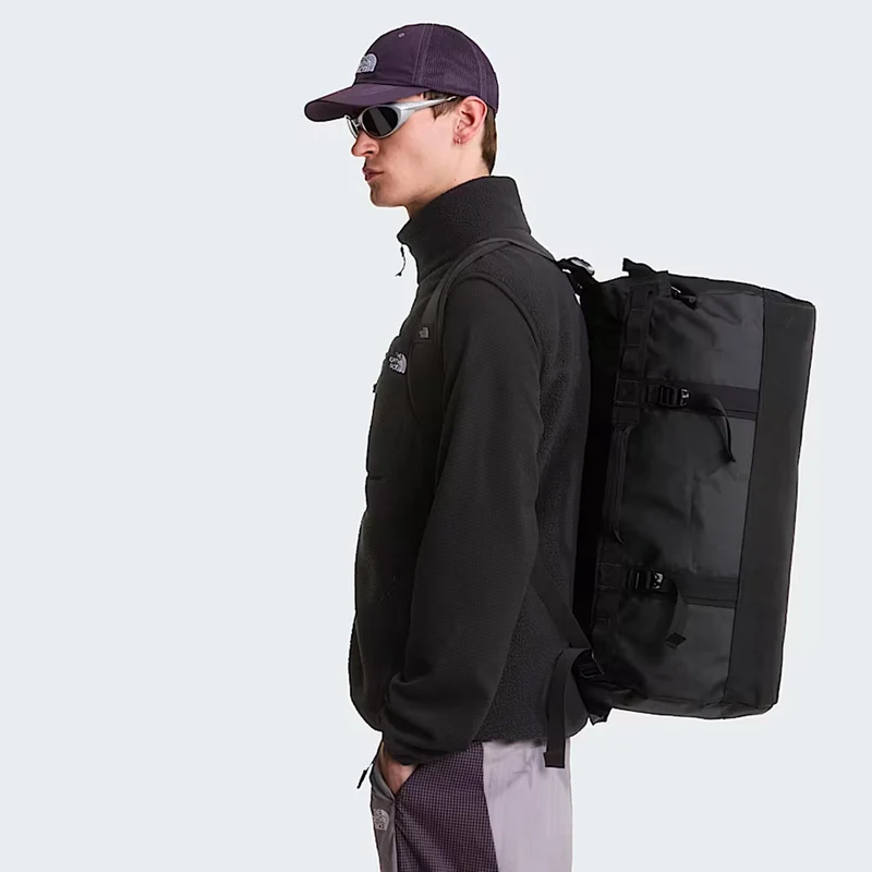 Base Camp Duffel S Sporttasche - schwarz, weiß