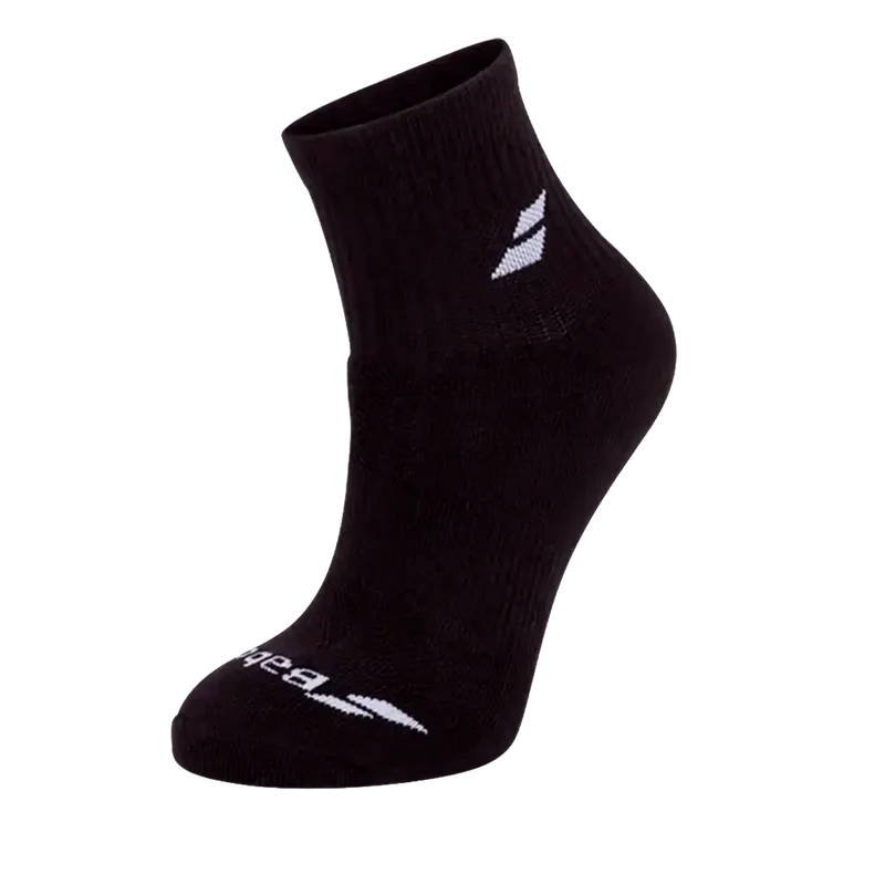 Calcetines Babolat Quarter Negro (pack x3)