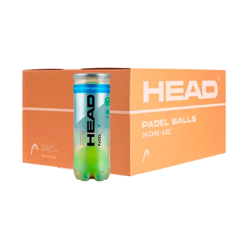 Cajón Pelotas Head Padel Pro+ (pack x 24)