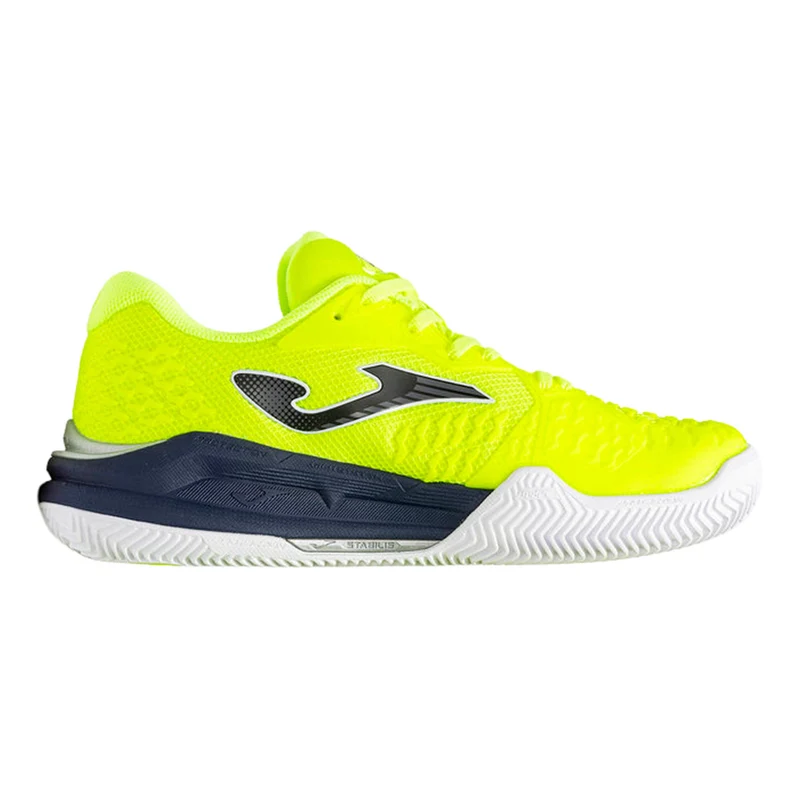 Ace Sandplatzschuh Herren - neongelb, silber