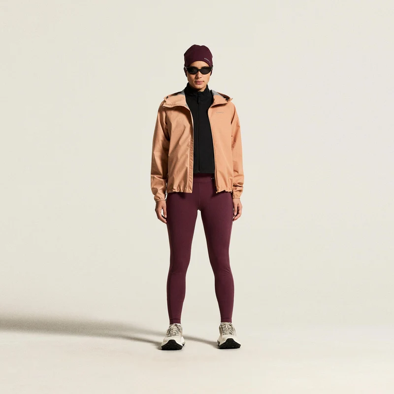 ADV Essence Warm Lauftight Damen - dunkelrot