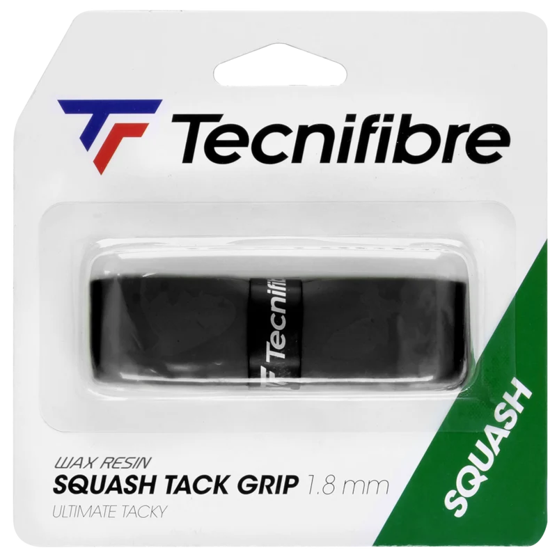 Tecnifibre Squash Tack Grip Black Replacement Grip