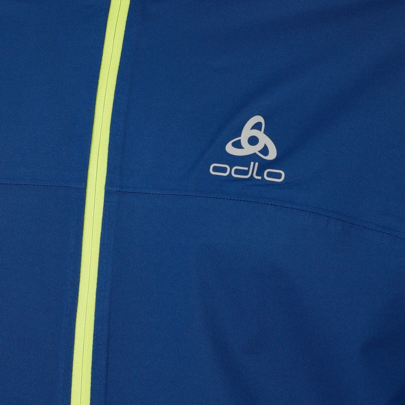 X-Alp Waterproof Laufjacke Herren - dunkelblau, hellgrün