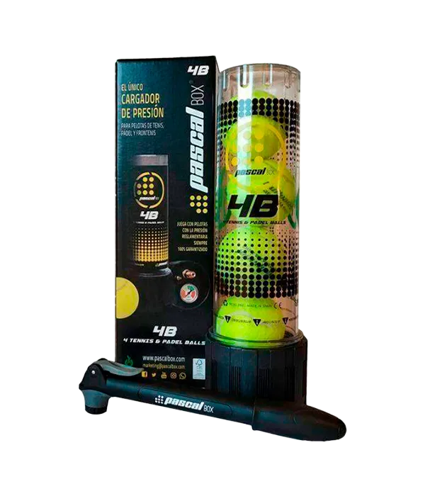 Tubo Presurizador Bullpadel Pascal Box 4B