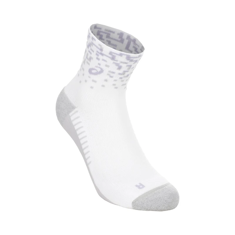 Performance Quarter Laufsocken Unisex - weiß, lila