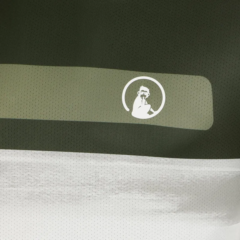 Memories Receiver Faded Wipe T-Shirt Herren - dunkelgrün